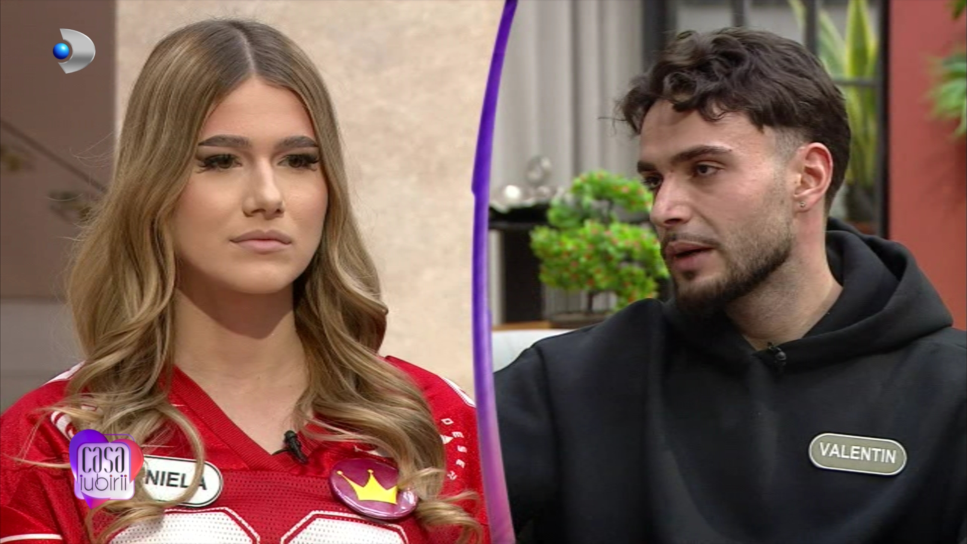 Probleme în paradis pentru Valentin și Daniela. Ce l-a deranjat pe concurent: ,,Mi-aș fi dorit să o văd puțin mai…”