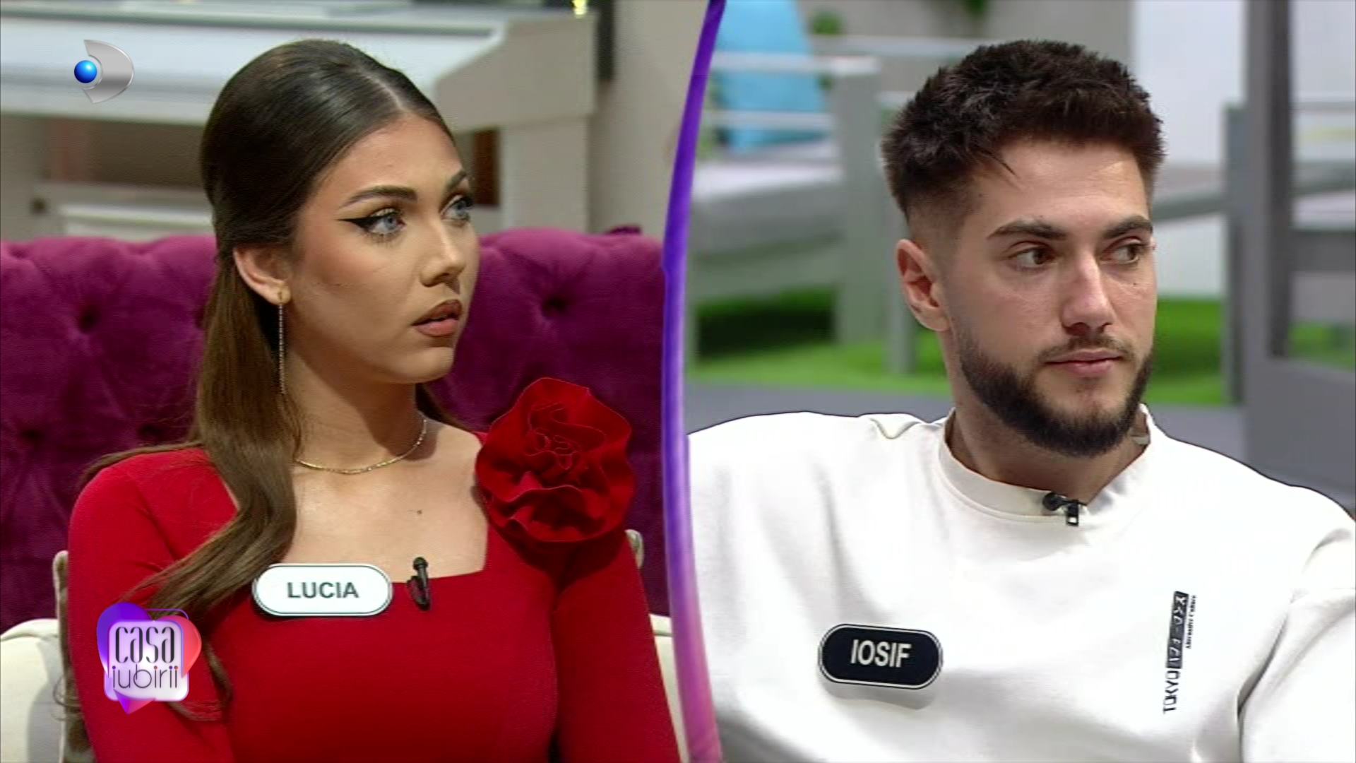 Iosif răbufnește după discuția cu Lucia din camera roșie: „Să nu mă mai cheme, să nu mă mai caute” Concurentul a ajuns la limita răbdării