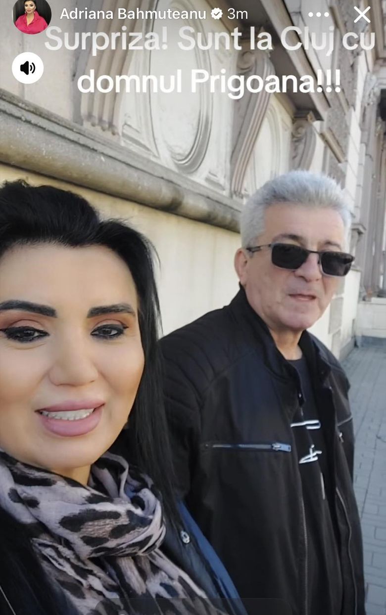 Adriana Bahmuțeanu și silviu prigoană