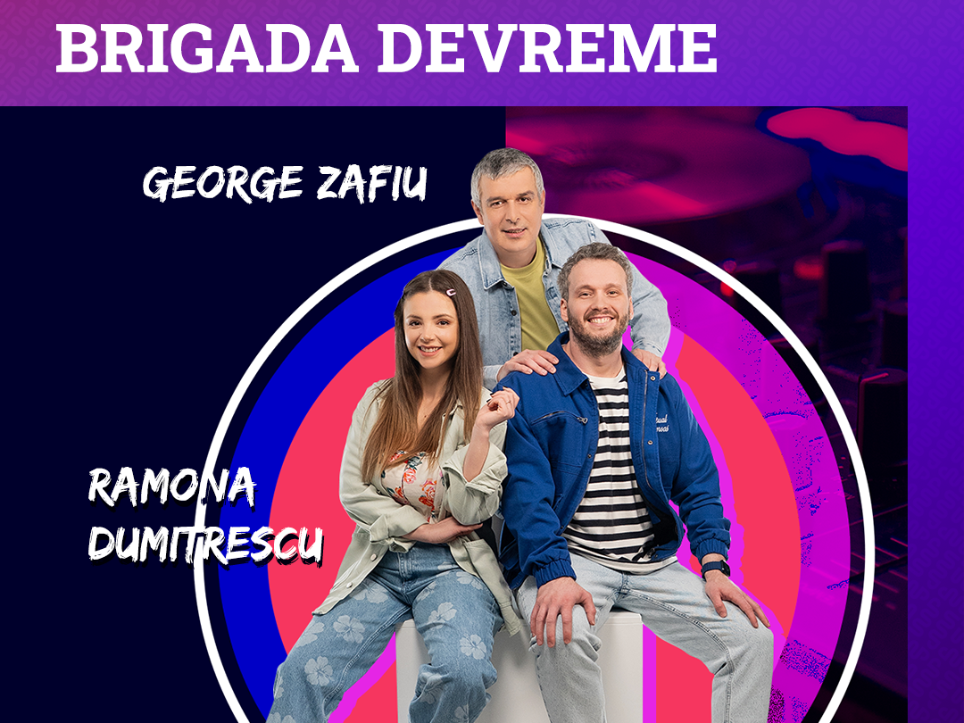 Matinalul de la Radio Impuls împlinește mâine un an de la lansare! Marți dimineață, surprizele se vor ține lanț la „Brigada devreme”; George Zafiu, Ramona Dumitrescu și Andrei Tudorache sunt pregătiți de prima lor petrecere aniversară de „brigadieri”