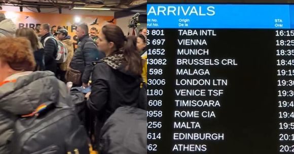 rom&acirc;ni aeroport 