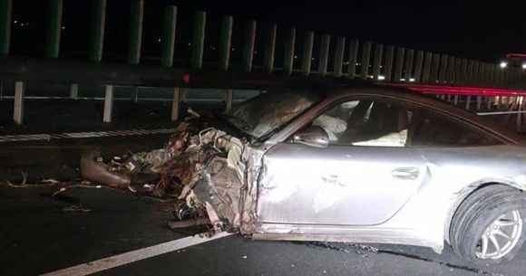 Circulația a fost oprită pe A7.