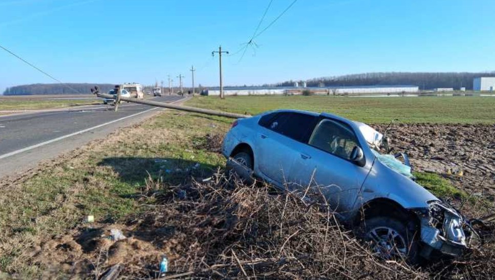 Un tânăr de 31 și-a pierdut viața în Giurgiu, pe DN 61. Autoturismul în care se afla a ajuns într-un șanț