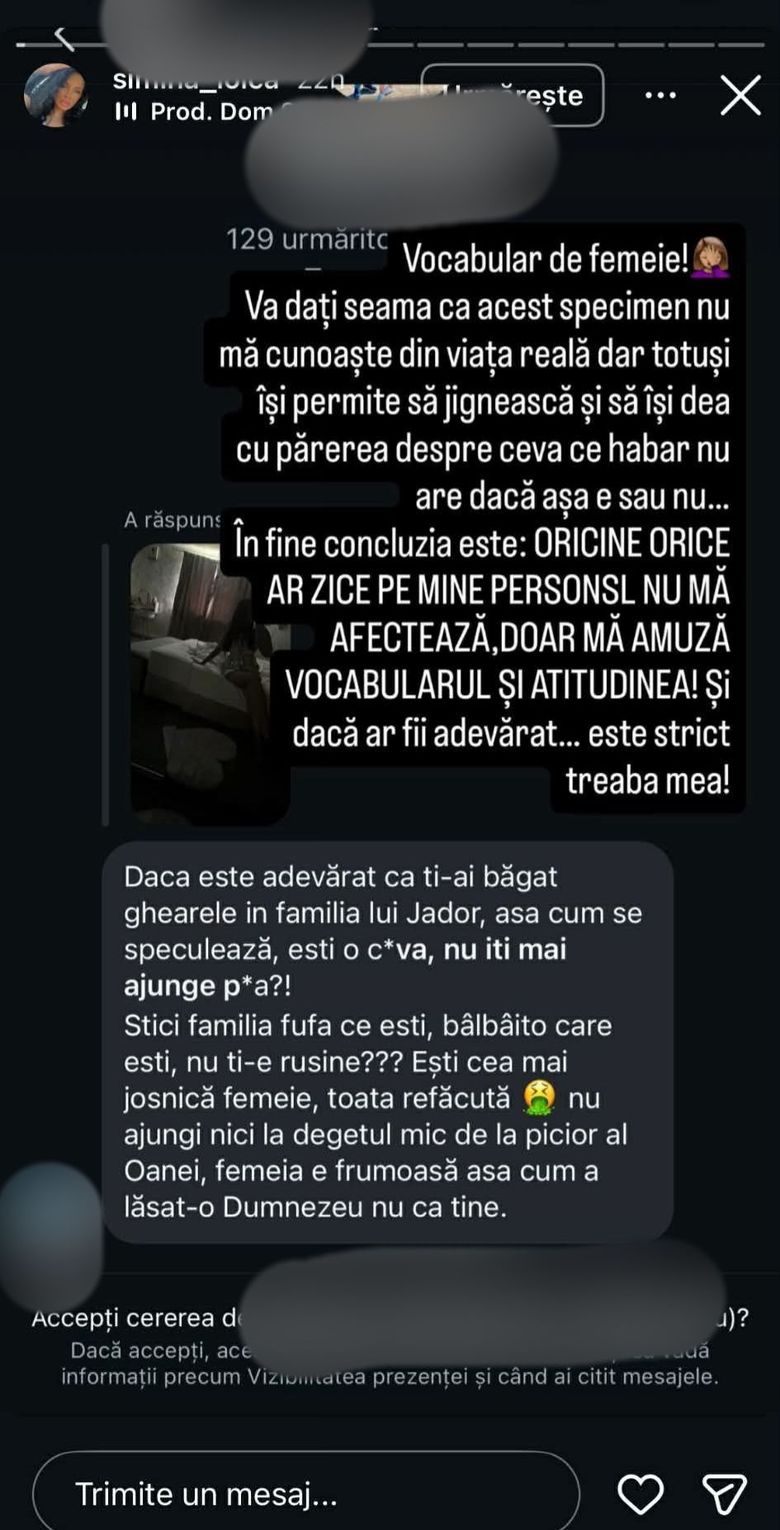 Răspunsul oferit de Simina.