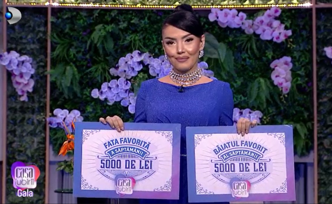 Andreea Mantea, anunț surprinzător în timpul galei! Cine este favoritul săptămânii și cine părăsește competiția