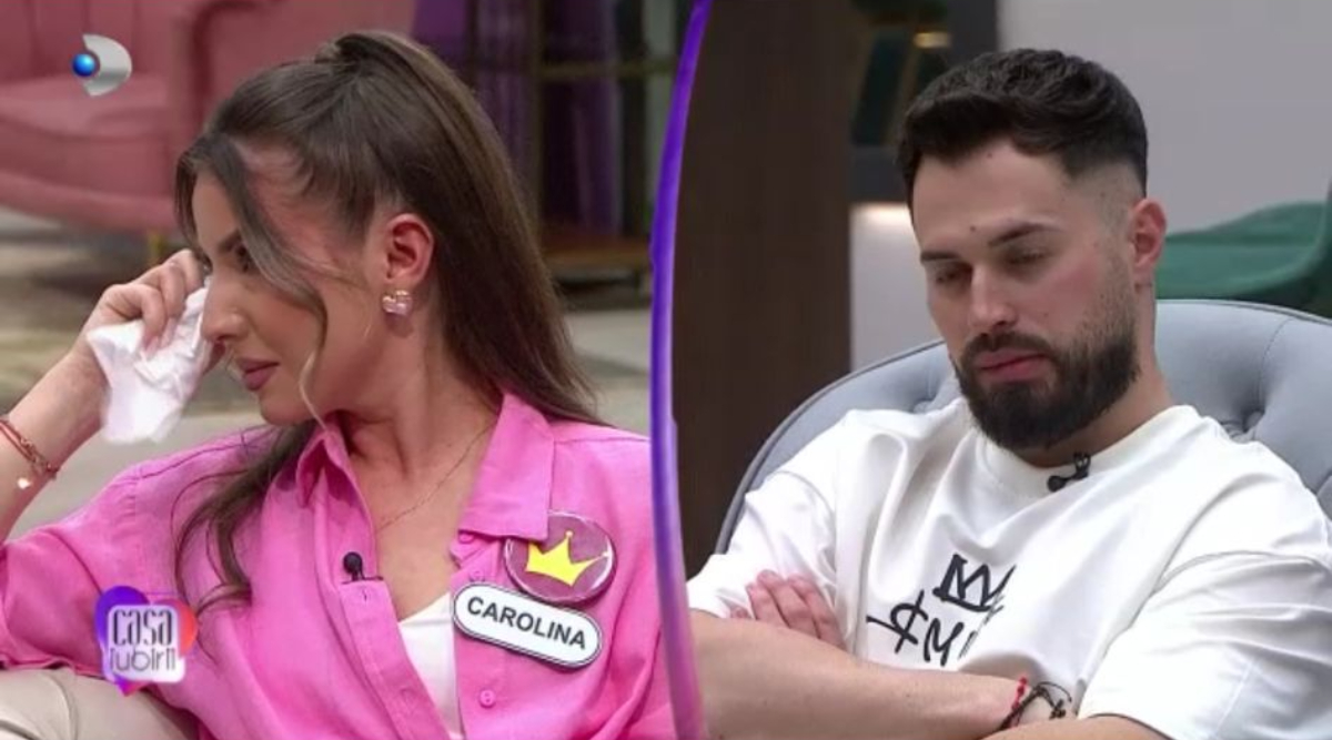 Carolina a izbucnit în lacrimi după ce Danciu a văzut-o în aceste ipostaze: ,,Am văzut un videoclip în care…”
