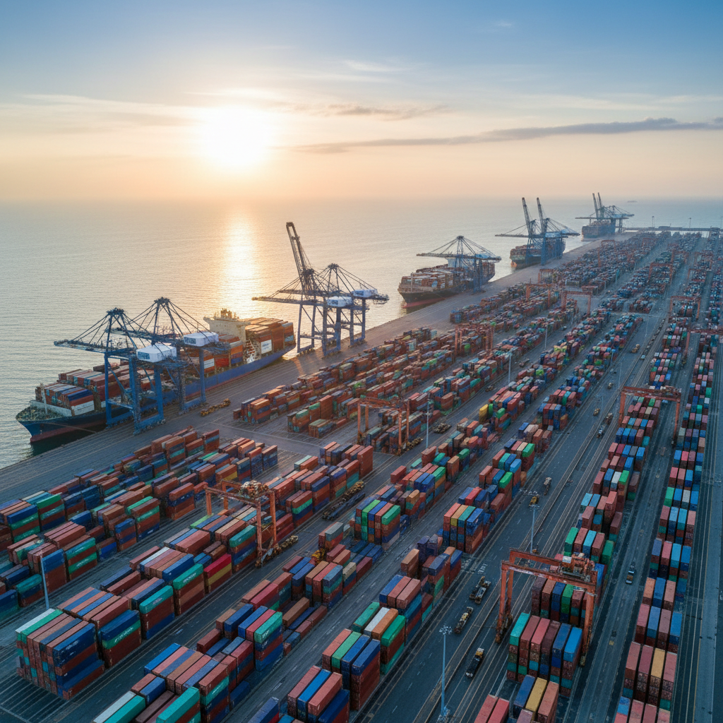 Cum au revoluționat containerele transportul maritim comerțul global