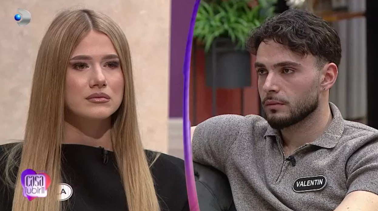 Daniela, în lacrimi! Ce a putut să spună Valentin despre iubita lui: „Nu suntem parteneri”