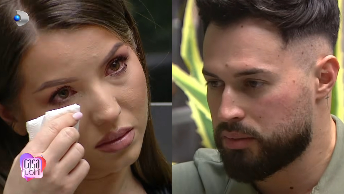 Carolina, în lacrimi! Concurenta nu a mai rezistat și i-a spus lui Danciu tot ce simte: „Tu nu realizezi cât de rău am fost..”