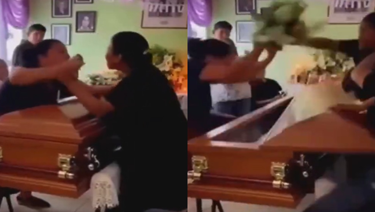 Două femei s-au atacat lângă sicriu, după ce au aflat că au iubit același bărbat: „Nu le-a mai suportat pe niciuna şi a preferat să moară”