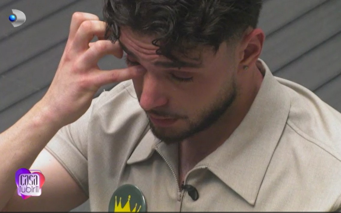 Valentin izbucnește în lacrimi după discuțiile tensionate cu Daniela. Concurentul nu știe ce să mai facă: „Îmi vine să...”