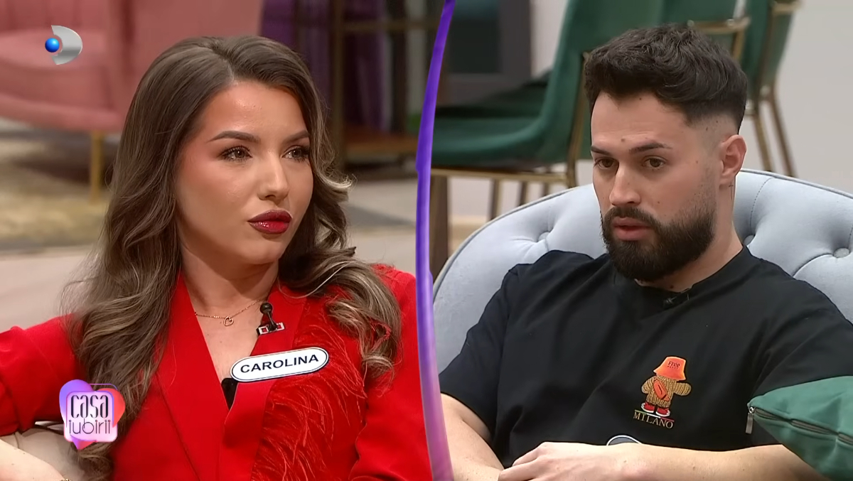 Tensiunile ating cote maxime între Carolina și Danciu. Cei doi concurenți și-au aruncat vorbe dure: „Vrei să mă pun..?”