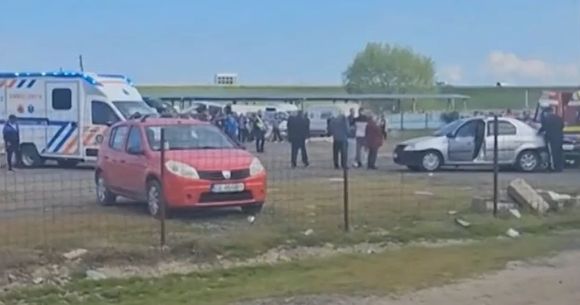 Momente de panică la un t&acirc;rg din judeţul Călăraşi