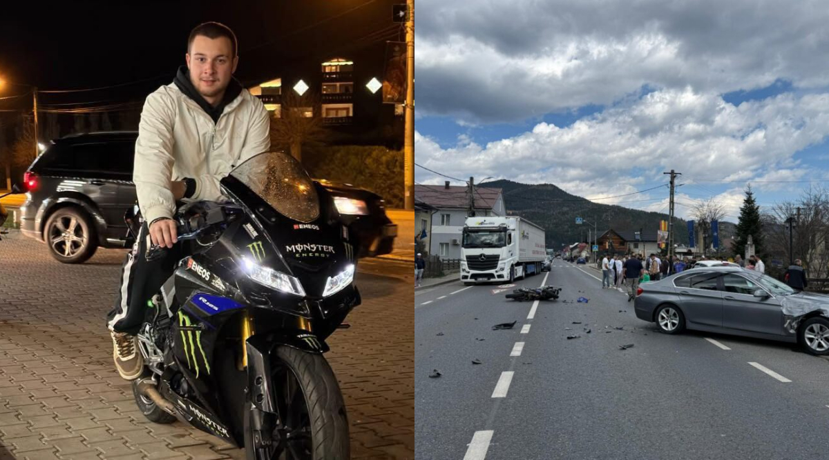 Alexandru este motociclistul de 17 ani care și-a pierdut viața pe un drum din Suceava. Tragedia a fost provocată de o șoferiță de 20 de ani