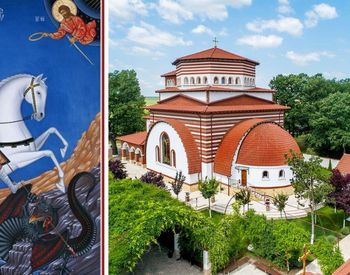 Capul Sf&acirc;ntului Gheorghe va fi adus pentru prima oară &icirc;n Romania, direct de la Muntele Athos. Care este programul de vizită