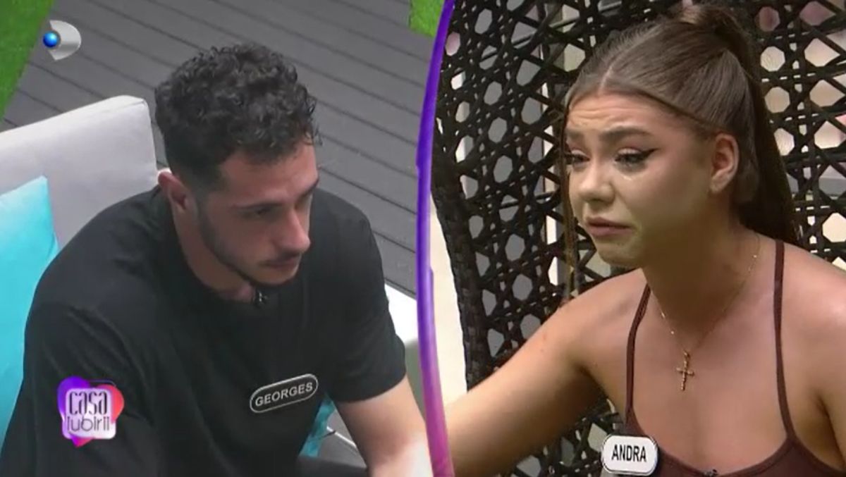 Andra este dezamăgită de Georges și izbucnește în lacrimi și suspine! Gestul incredibil care a întors-o pe dos pe concurentă