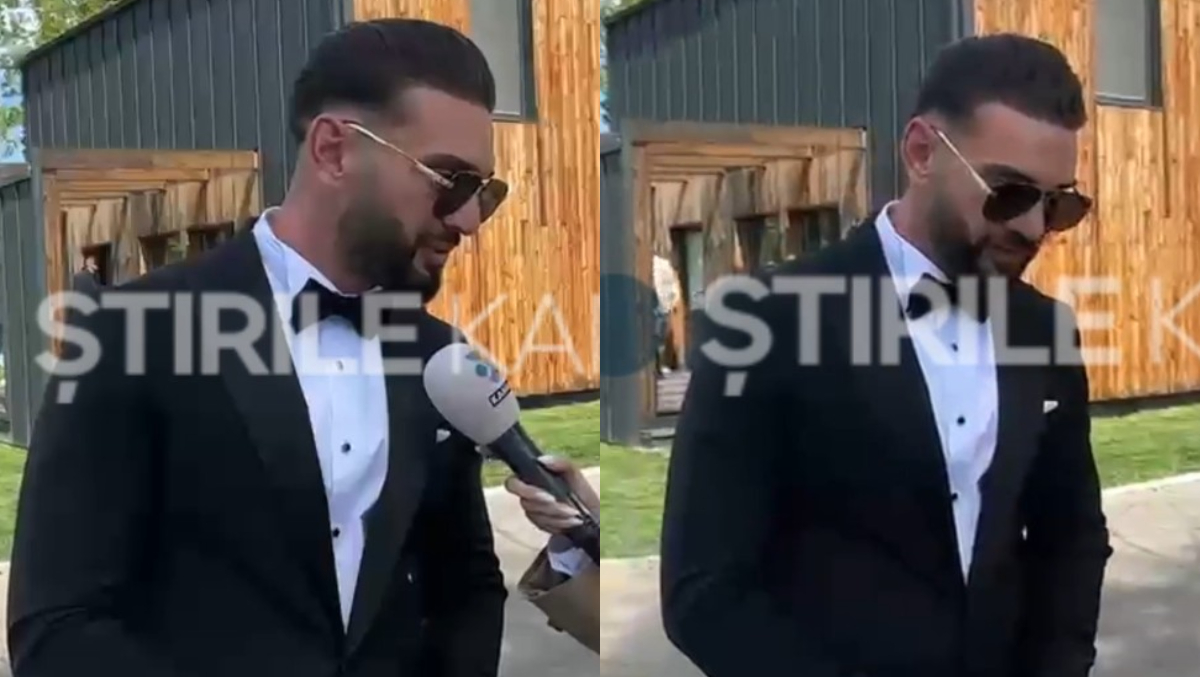 VIDEO Dorian Popa, primele declarații din ziua nunții. Meniul ales pentru invitați este total „ieșit din comun”
