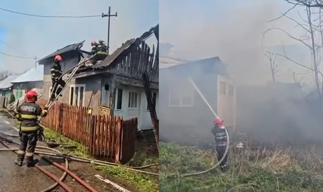 Unsprezece case au fost cuprinse foc în județul Vrancea. A fost emis un mesaj Ro-Alert