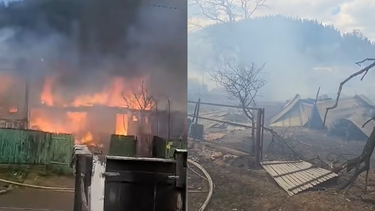 Un sat întreg din Vrancea a fost cuprins de foc! Ce se întâmplă cu familiile ale căror case au fost complet distruse: „Sunt și copii, sunt și bătrâni..”