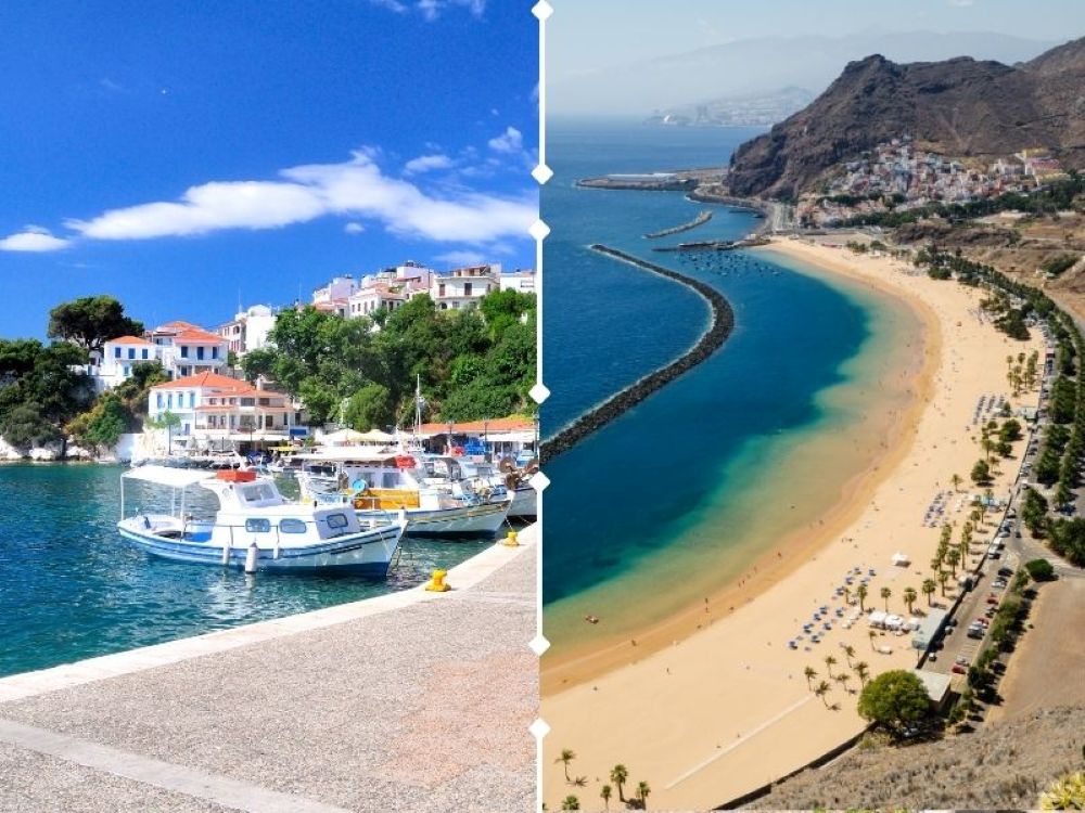 (P) De la plajele Greciei la peisajele vulcanice din Tenerife: cum alegi vacanța care ți se potrivește