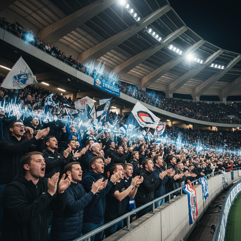 Acustică modelează modul în care arhitectura stadionului transformă sunetul mulțimii în unde puternice care definesc fiecare eveniment sportiv major.
