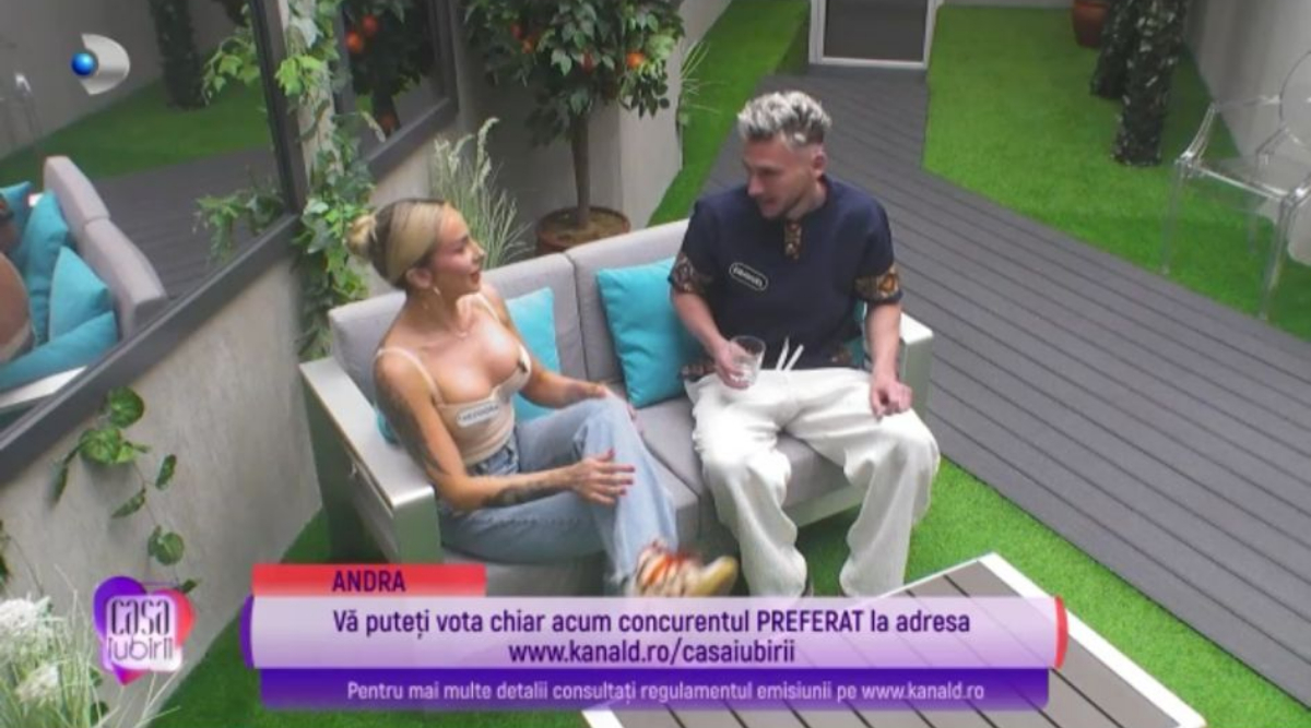 Emanuel și-a deschis inima în fața Theodorei. Ce mărturisire neașteptată i-a făcut concurentul: ,,Mi-a plăcut foarte mult”