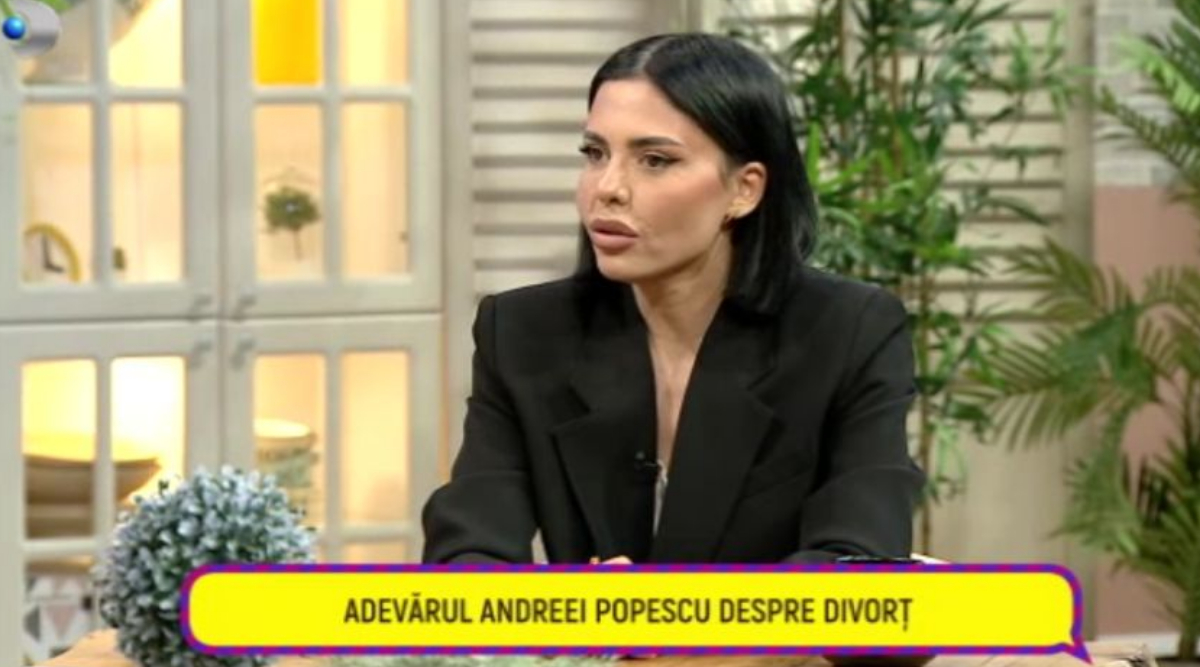 Andreea Popescu, adevăruri despre divorț. A fost sau nu Rareș Cojoc infidel: ,,A fost acuzat de niște chestii”