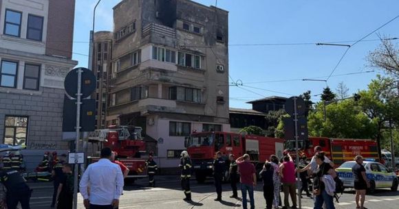 Foc izbucnit la un apartament din zona Gara de Nord.