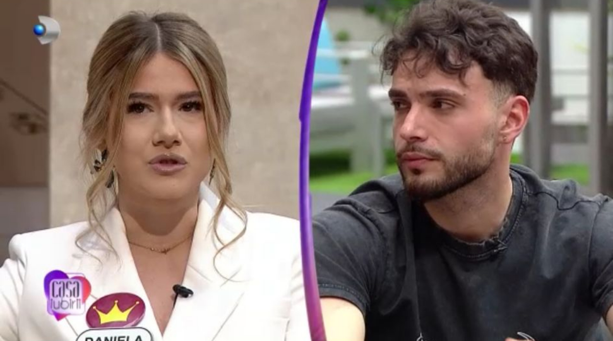 Daniela și Valentin în pragul despărții. Concurenta izbucnește în lacrimi: ,,Sunt afectată”