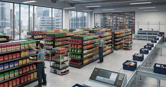 Magazinele &icirc;ntunecate transformă logistica retail prin transformarea depozitelor urbane &icirc;n centre de onorare rapidă, comenzi online și livrări rapide.