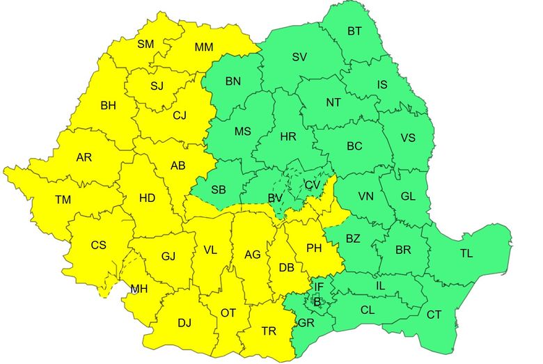 Hartă meteo