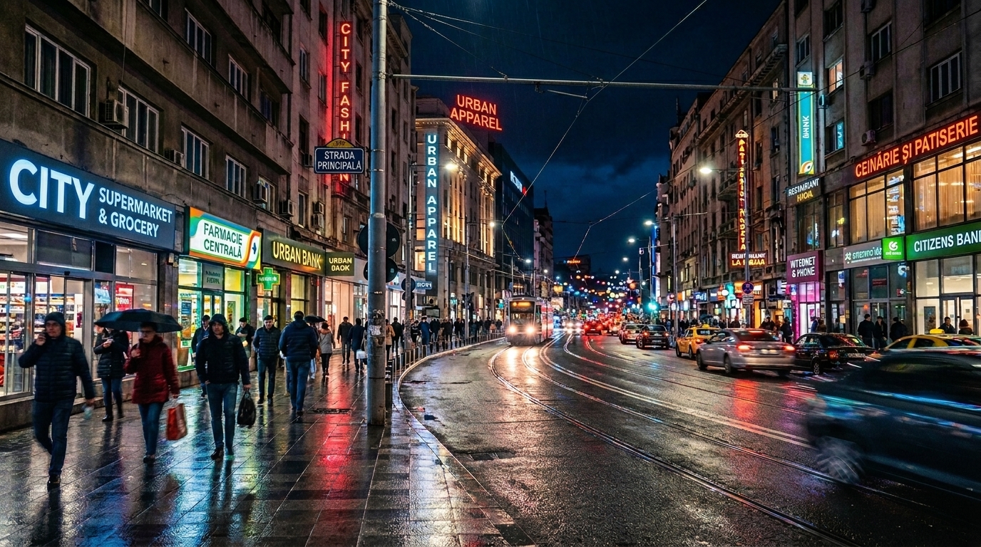 (P) Reclame luminoase bucurești: Ghid complet pentru afaceri care vor să fie văzute