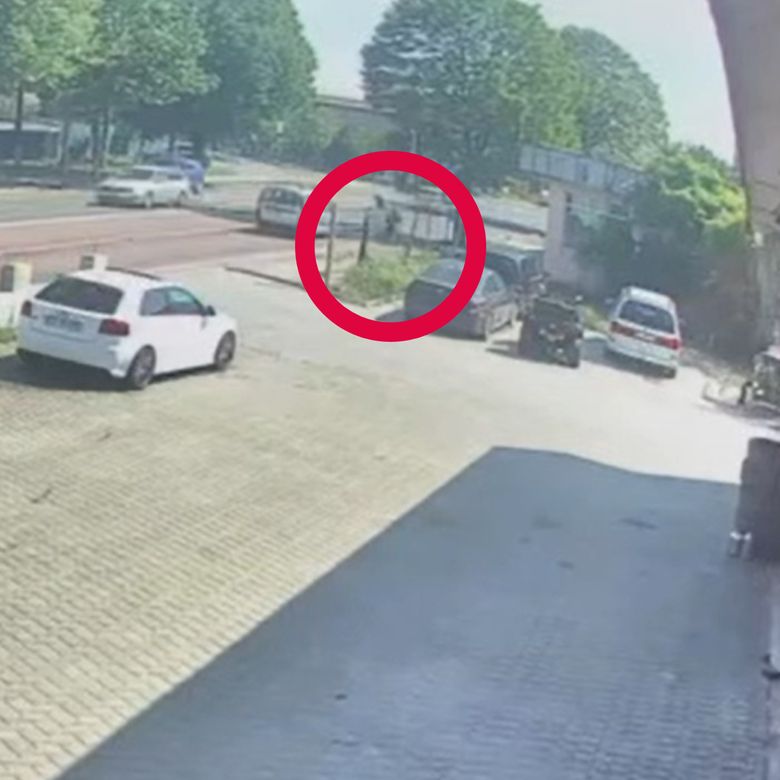 Incident trecere pietoni 
