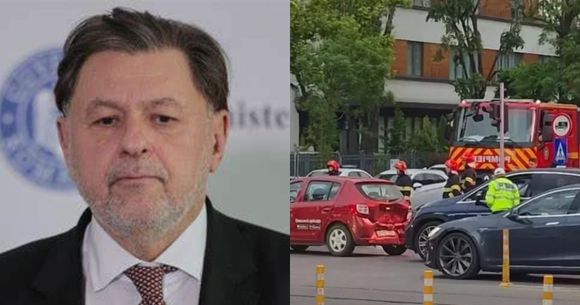 Alexandru Rafila a fost implicat &icirc;ntr-un eveniment rutier &icirc;n București.