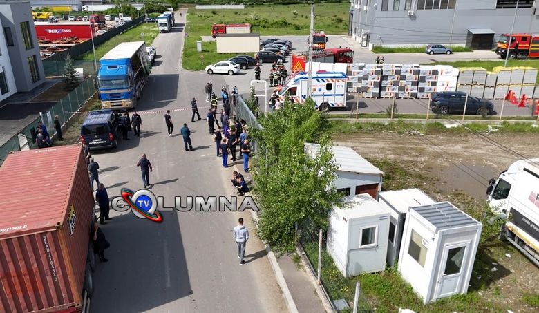 Deflagrație puternică în Târgoviște.