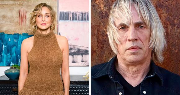 Sharon Stone și Michael Stone colaj