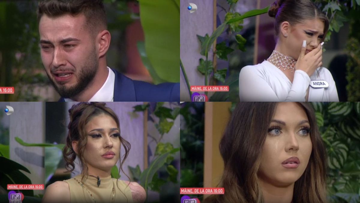 Concurenții varsă lacrimi amare! Andreea Mantea face anunțul: „Este o gală cu eliminare, din oficiu”. Aflați cine părăsește emisiunea în ediția din „Casa iubirii” de duminică, 17 mai, de la orele 16:00 și 19:00, la Kanal D