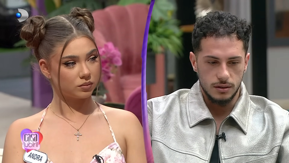 Andra și Georges, în pragul despărțirii? Ce se întâmplă între cei doi concurenți de la „Casa iubirii”: „Îmi pare rău”