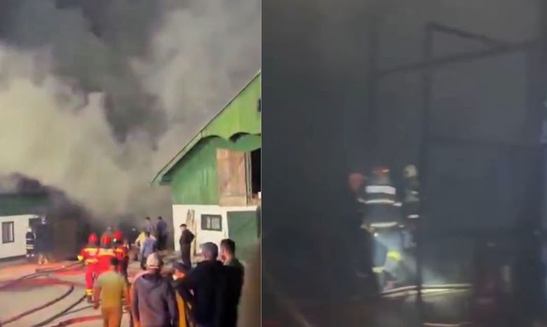 Deflagrație la o anexă a unui așezământ monahal din Brădățel, Suceava
