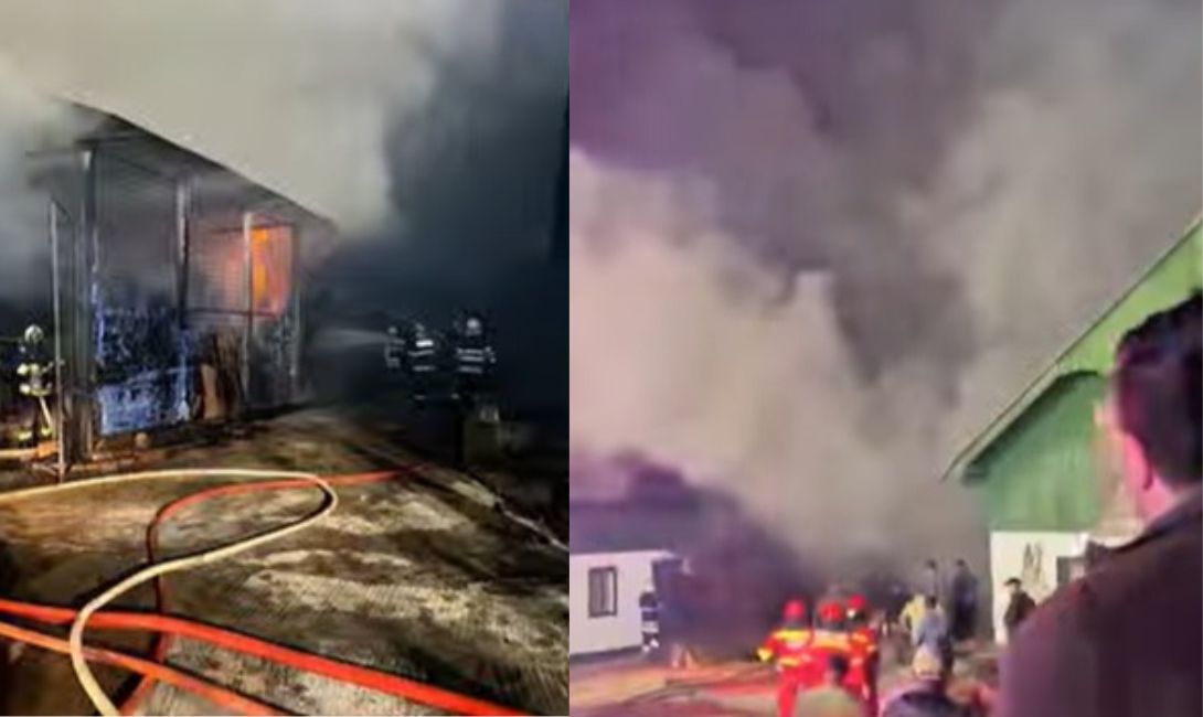 Clipe de coșmar la o mănăstire de maici din Suceava! Întreaga încăpere a fost cuprinsă de foc