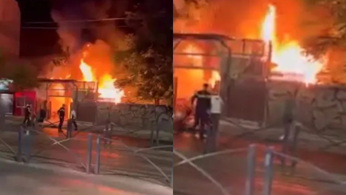 Foc puternic la un restaurant din București! Pompierii au intervenit cu 11 autospeciale