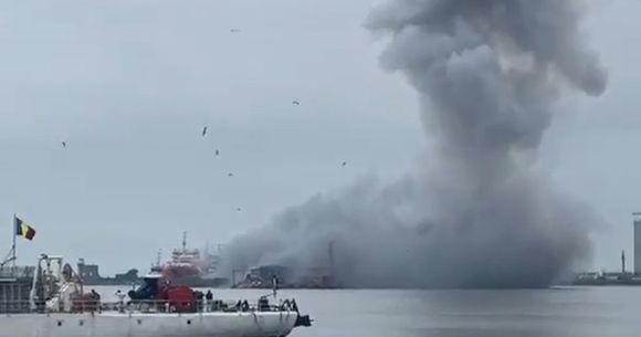 explozie drona port constanta