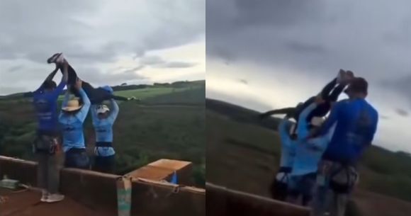 Tragedie Bungee Jumping Brazilia