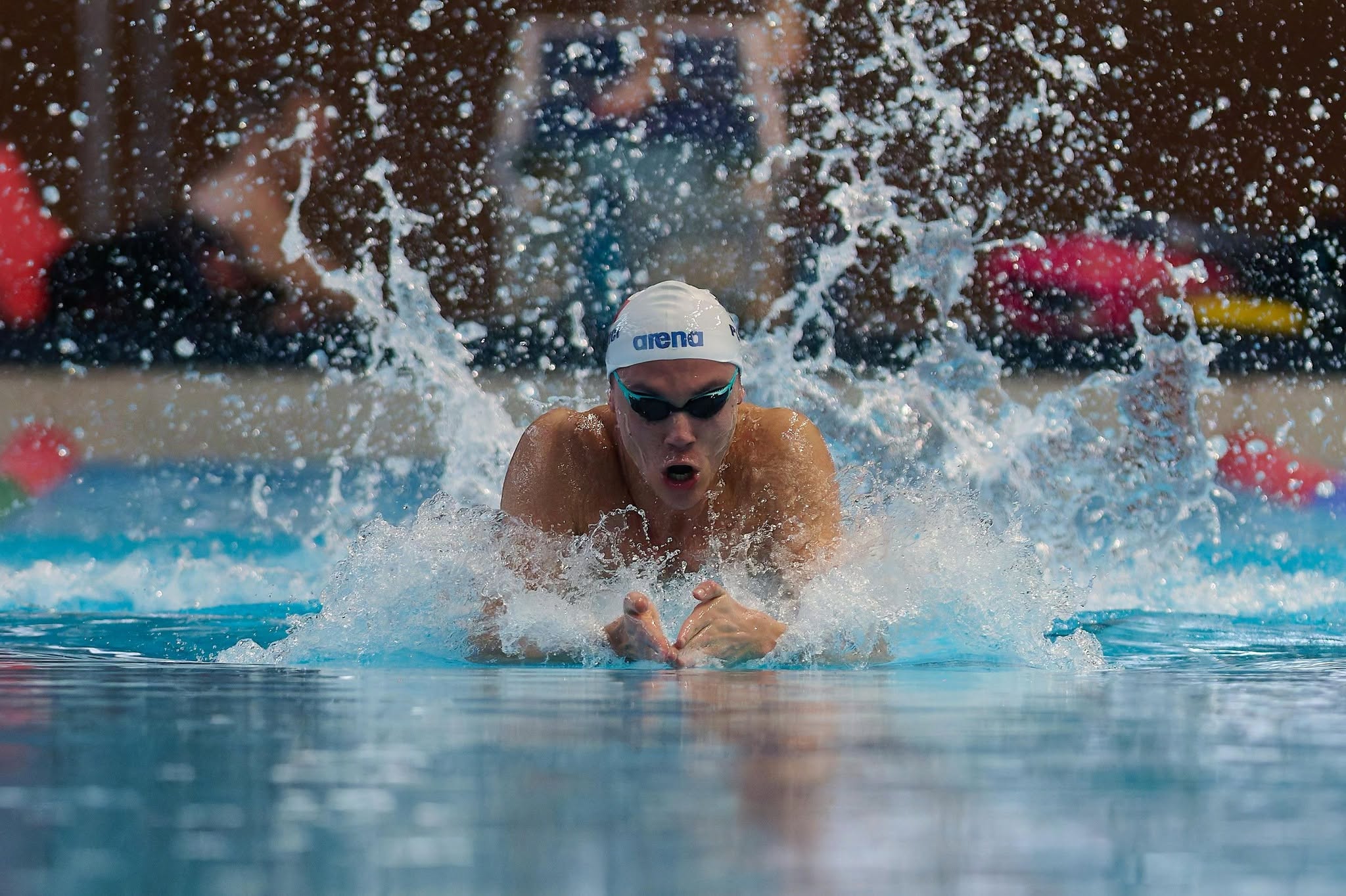 David Popovici merge în finală la 50 m liber la Roma! Românul, al doilea cel mai bun timp