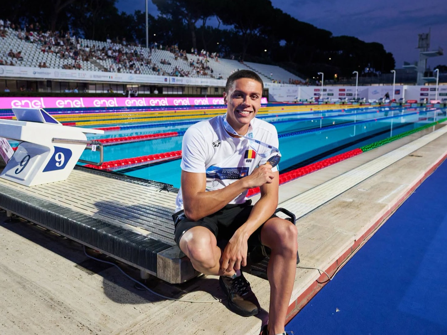 David Popovici a luat aurul la Roma, la proba de 200 metri liber și a stabilit nou record