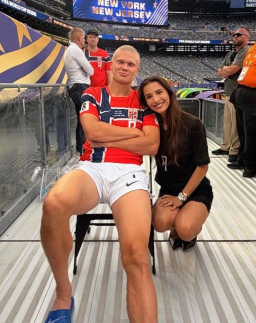 erling haaland si Isabel Haugseng Johansen