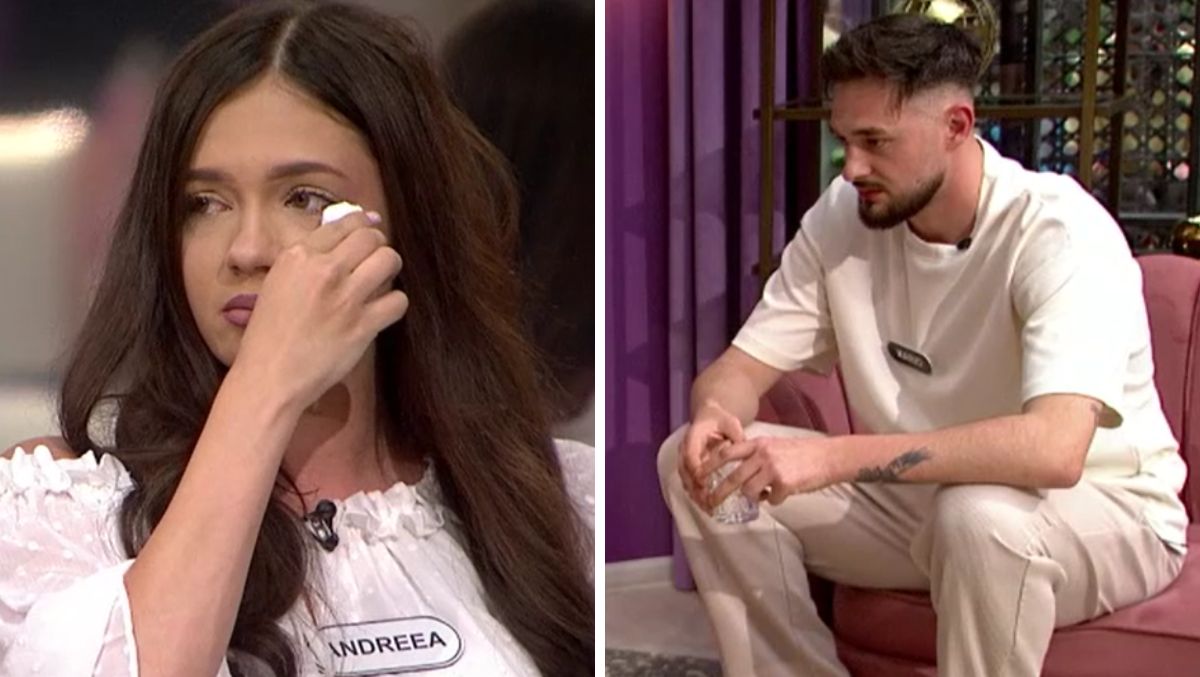 Andreea cedează chiar în fața lui Mario: „Mi-ai zdruncinat sufletul”. Aflați ce se va întâmpla cu cei doi concurenți „Casa iubirii” în ediția de miercuri, 15 iulie, de la 10:00 și 16:30, la Kanal D