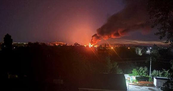 Baza aeriană Engels-2 a fost atacată cu drone.