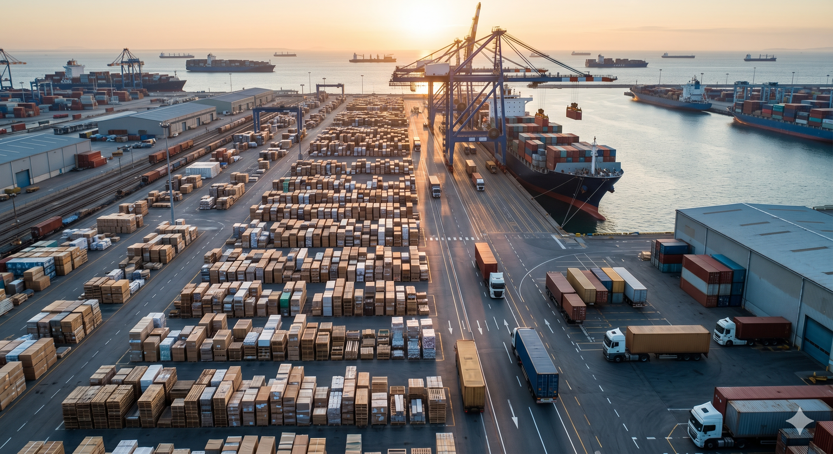 Transportul paleților și rețeaua logistică din spatele lanțului