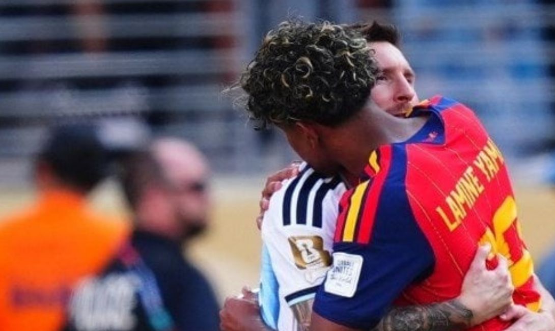 Spania a câștigat Cupa Mondială. Gestul făcut de Lamine Yamal pentru Lionel Messi după fluierul final